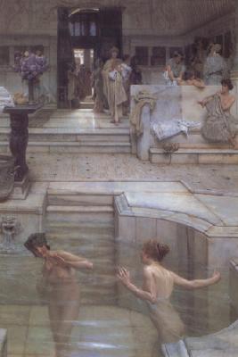 Alma-Tadema, Sir Lawrence A Favourite Custom (mk23) oil painting picture